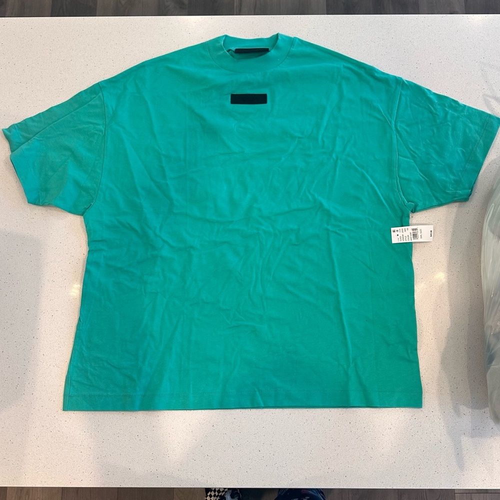 Essentials Green Short Sleeve Tee